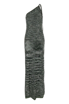 metallic-one-shoulder-sequin-lang-kjole