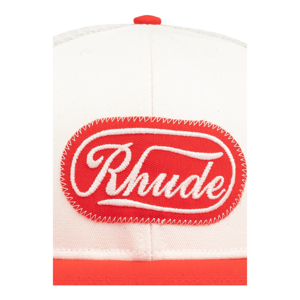 Rhude Baseballpet White Heren