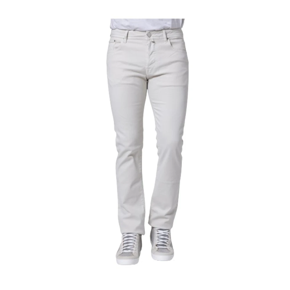 Jacob Cohën Men's White Herren, Hosen, Weiß, W38größe: W38