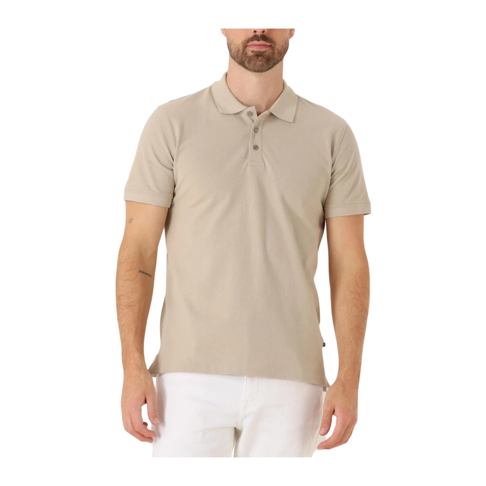 Matinique Heren Polo & T-shirts Mapoleo Melange Beige Heren