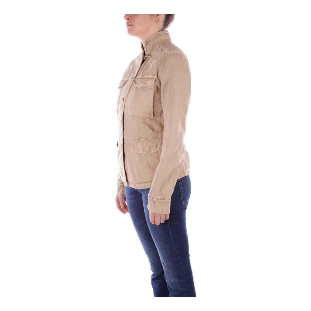 Fay Light Jackets Beige Dames