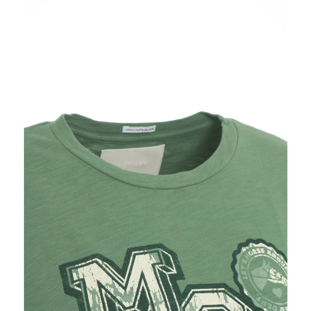 Mother Groene Bloemenprint T-shirt Green Dames