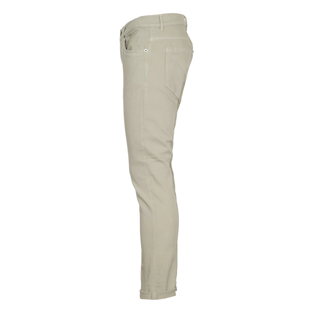 Dondup Stijlvolle George Jeans Beige Heren