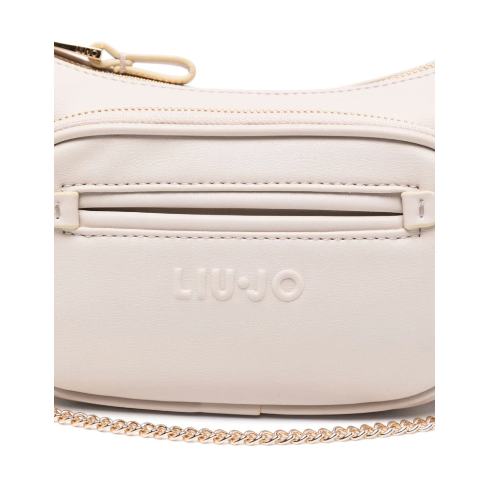 Liu Jo Witte Faux Leren Top Handvat Tas White Dames