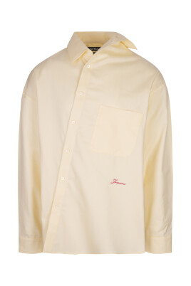 chemise-jaune-decontractee-homme