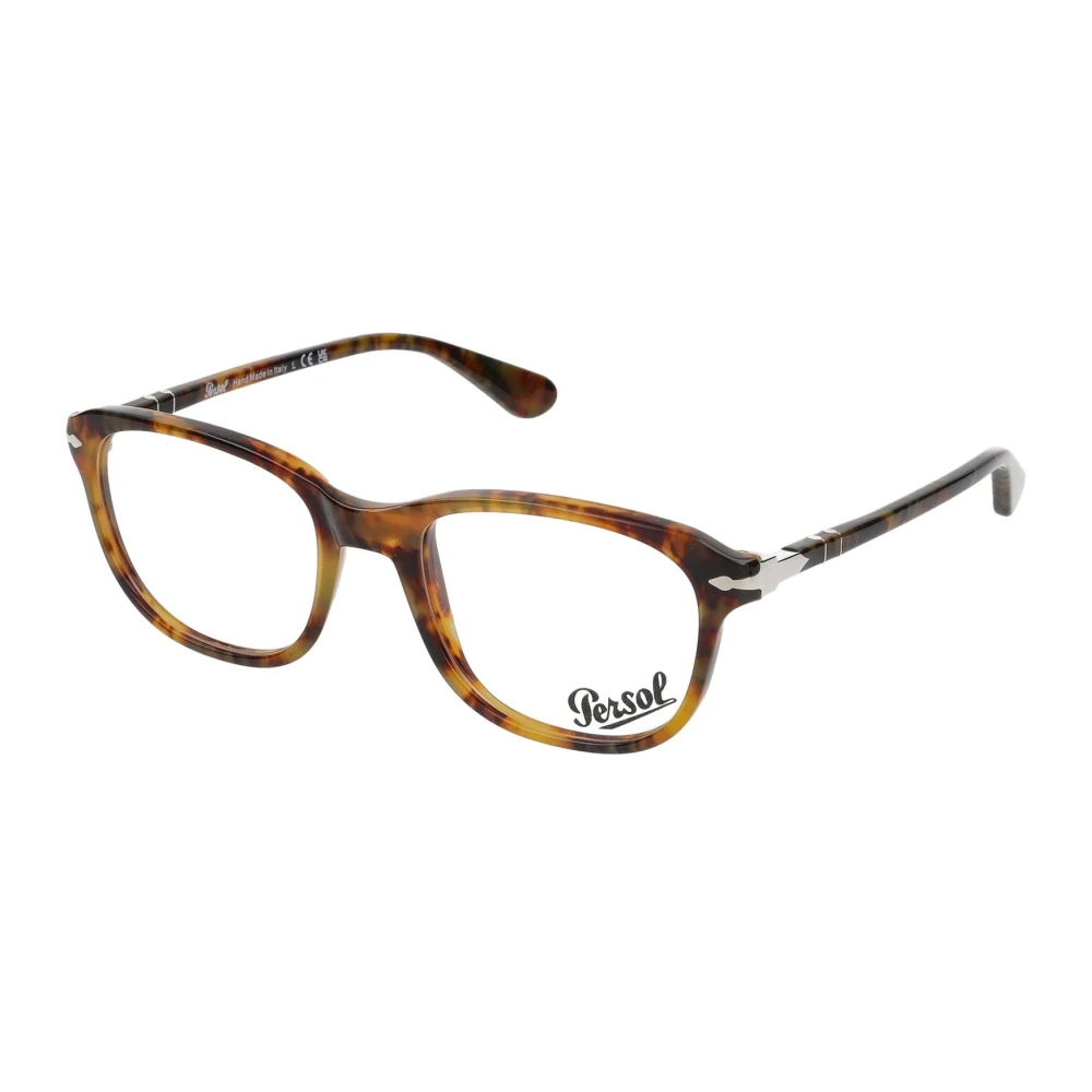 Persol Unisex Brown Glasses, 51 Mm, Stylish Eyeglasses
