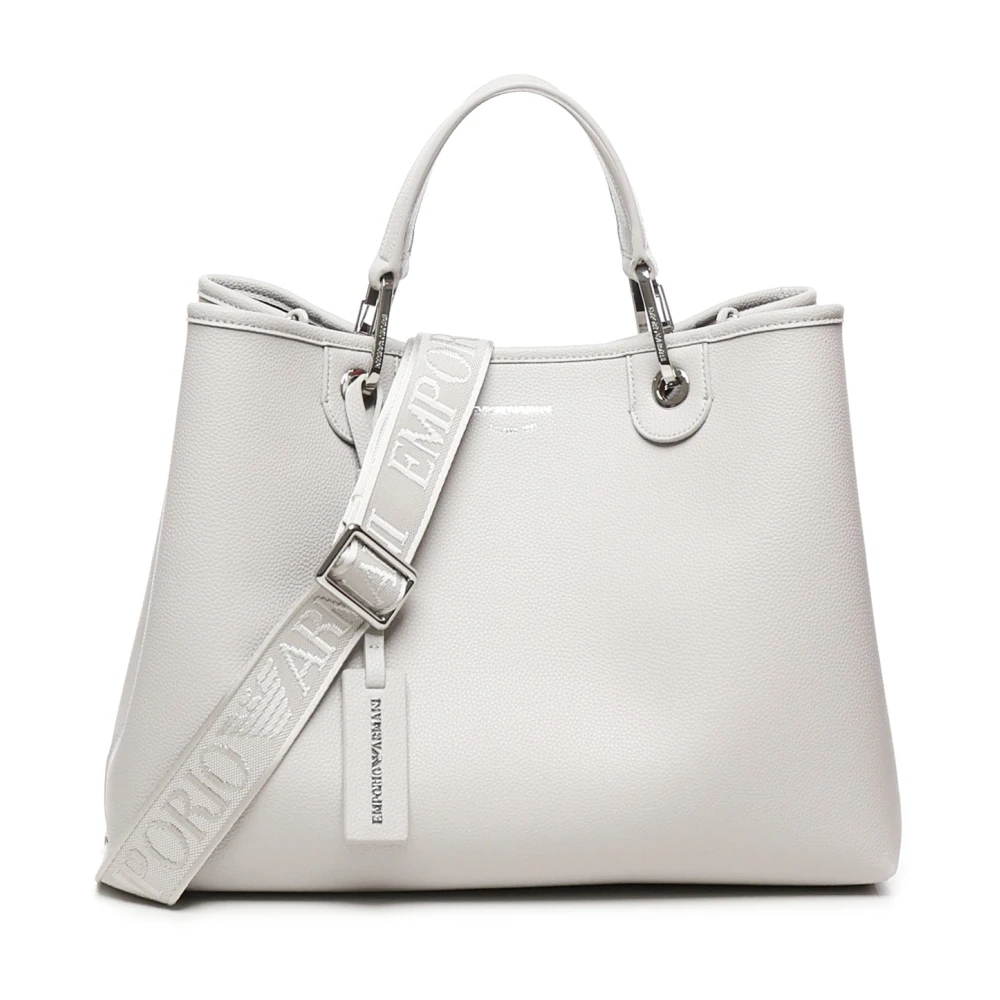 Emporio Armani Grijze Hertenprint Schoudertas Gray Dames