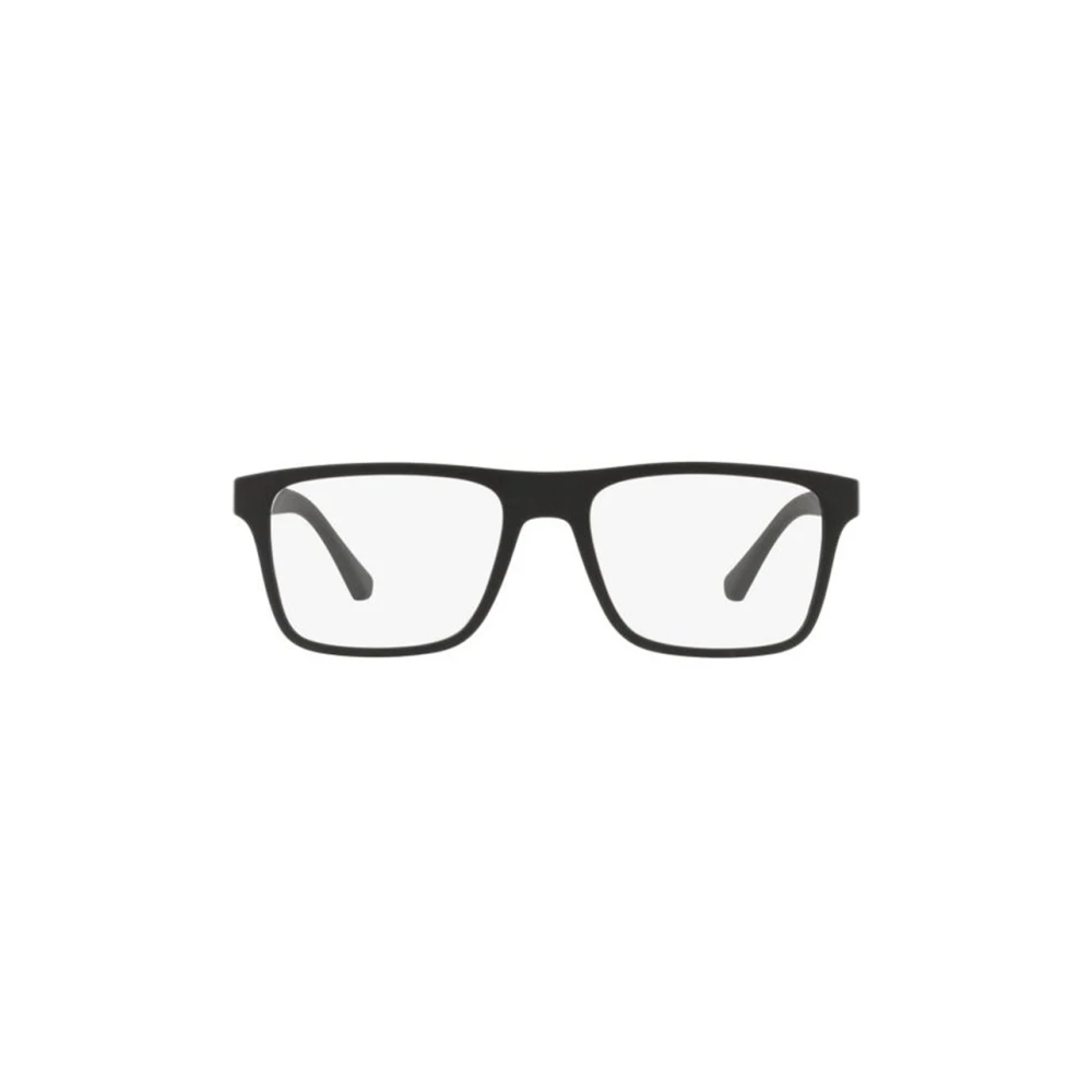 Emporio Armani Black Authentic Stylish Glasses With Premium Quality - Male - Glasses - 54 Mm - Accessories