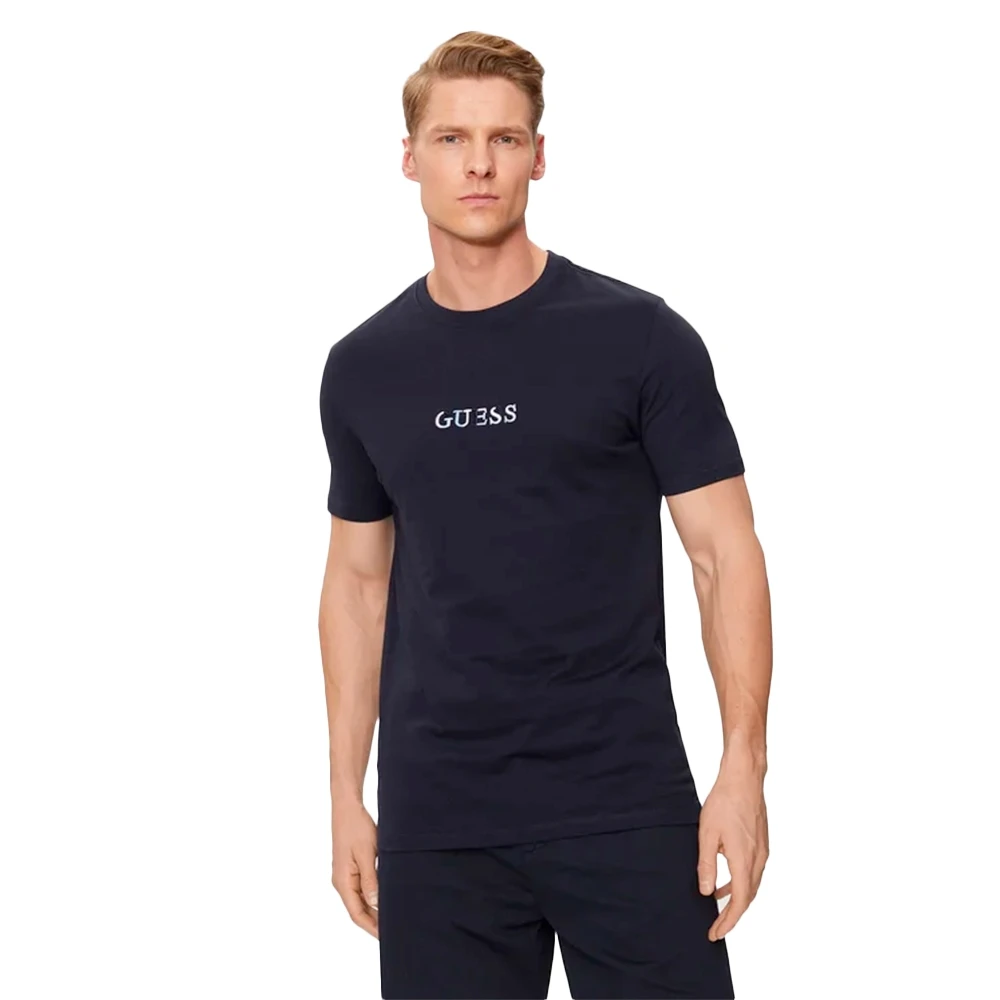 Guess - Tops > T-Shirts - Blue - Guess - Modalova