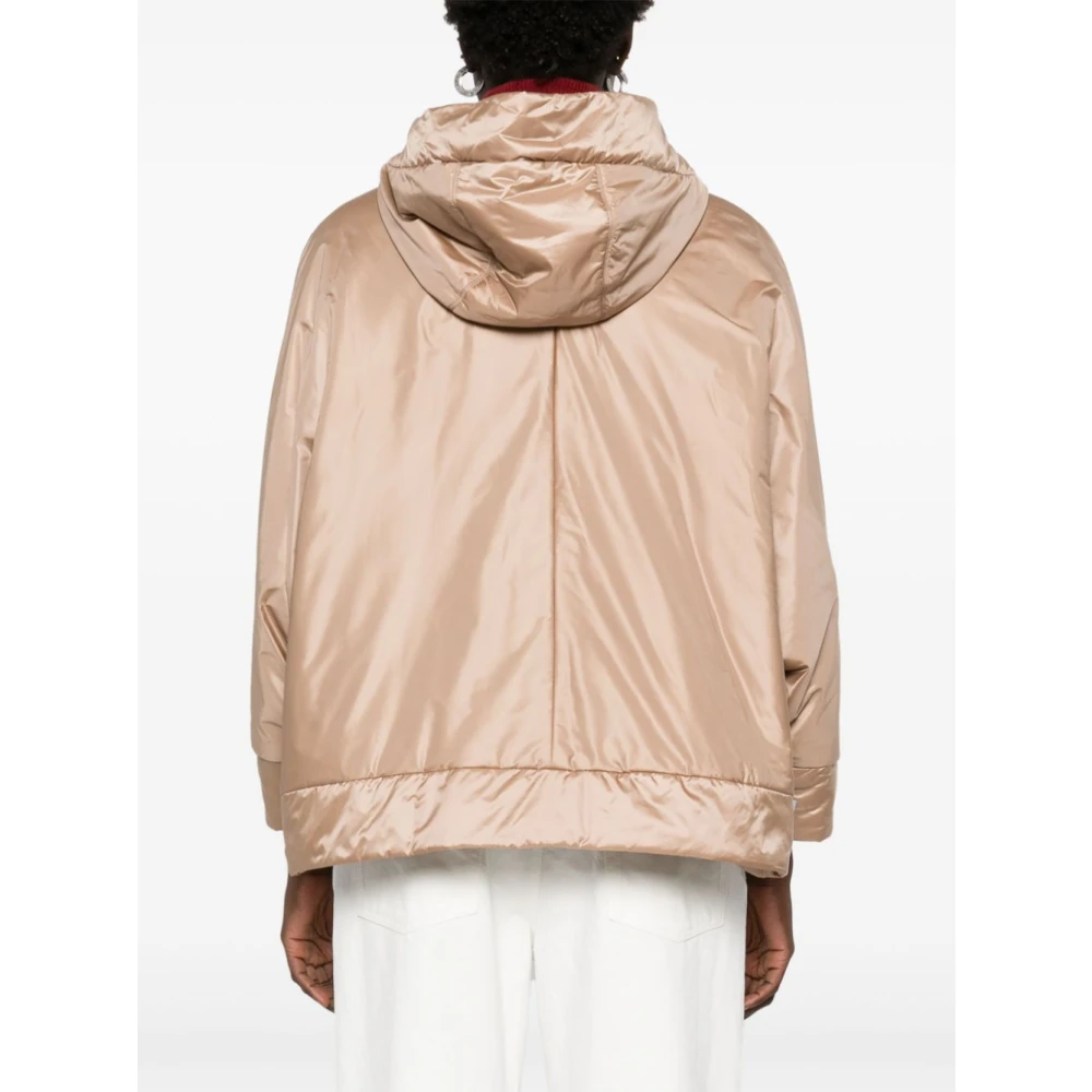 Max Mara Bruine Parka Dameskleding Brown Dames