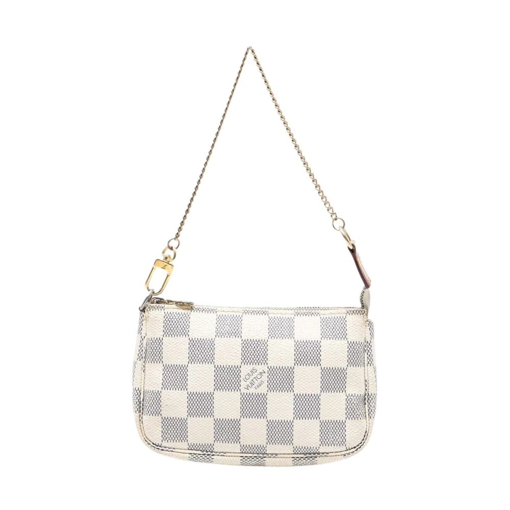 Louis Vuitton Vintage Women's White Pre-Owned Evening Clutch