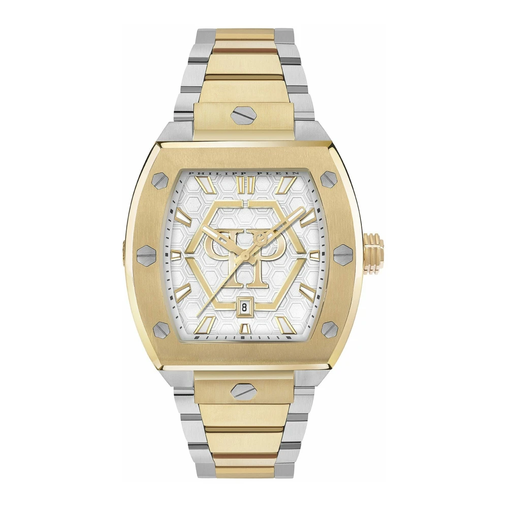 Philipp Plein Men's Yellow Watches, One Size, The Hexagon Phantom