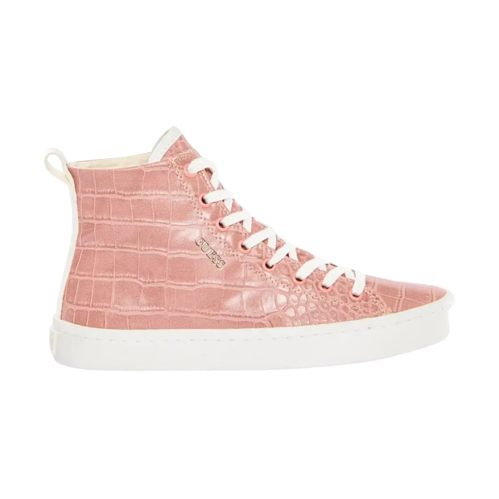 Guess Elga Basket Dames Schoenen Roze