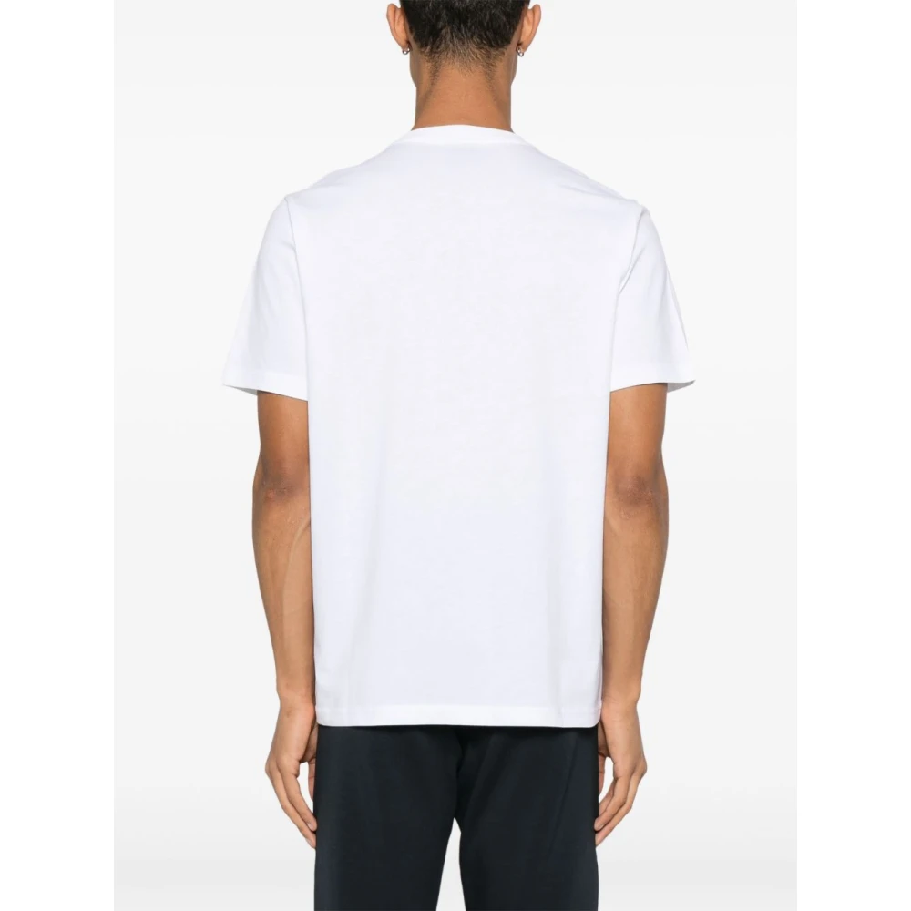 PS By Paul Smith Witte Crew Neck T-shirts en Polos White Heren