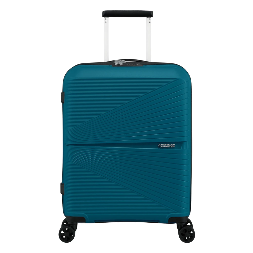 American Tourister Unisex Blue Airconic Spinner Luggage And Trolley - Cabin Bags - One Size - Suitcases