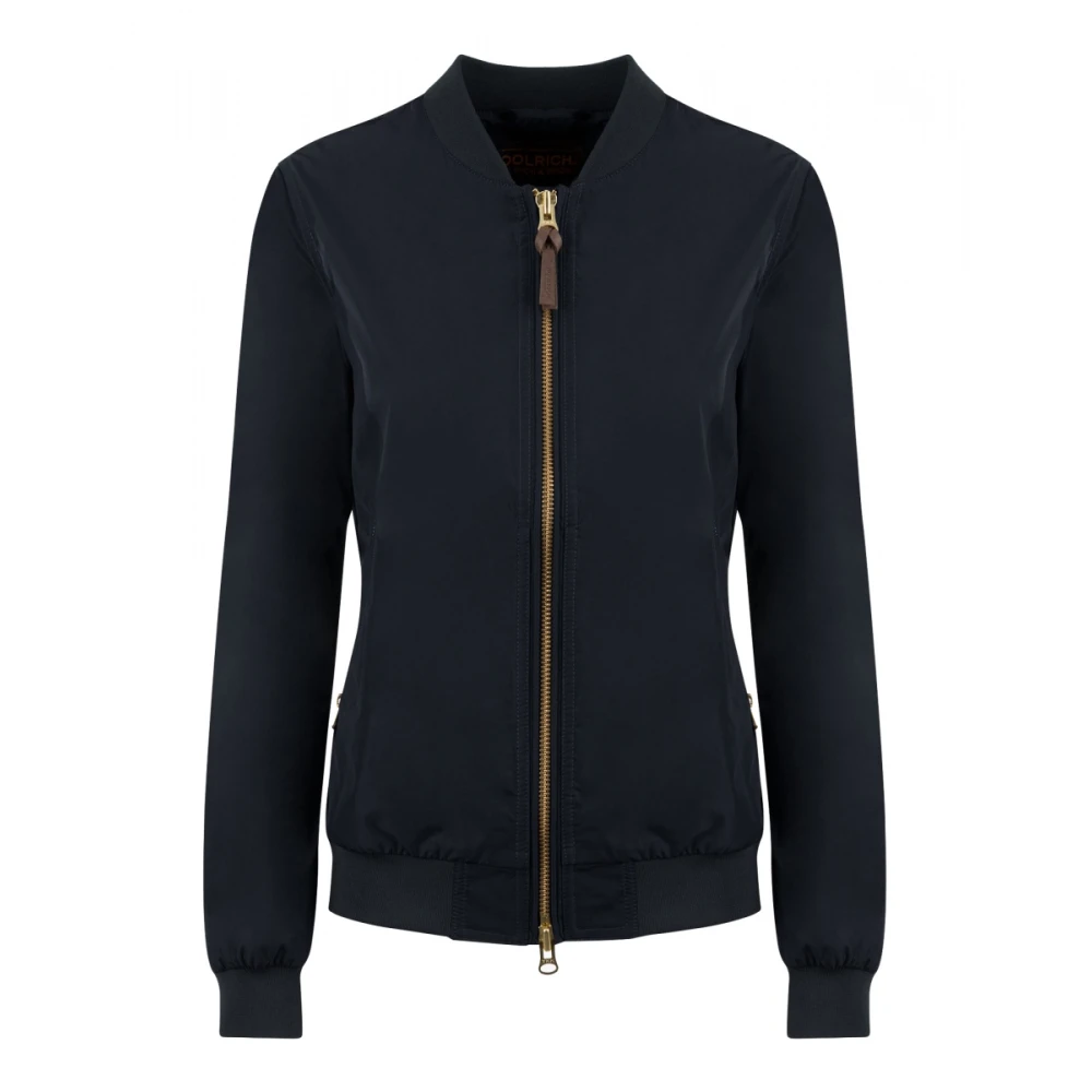 Woolrich Polyester Puffer en Parka Jassen Blue Dames