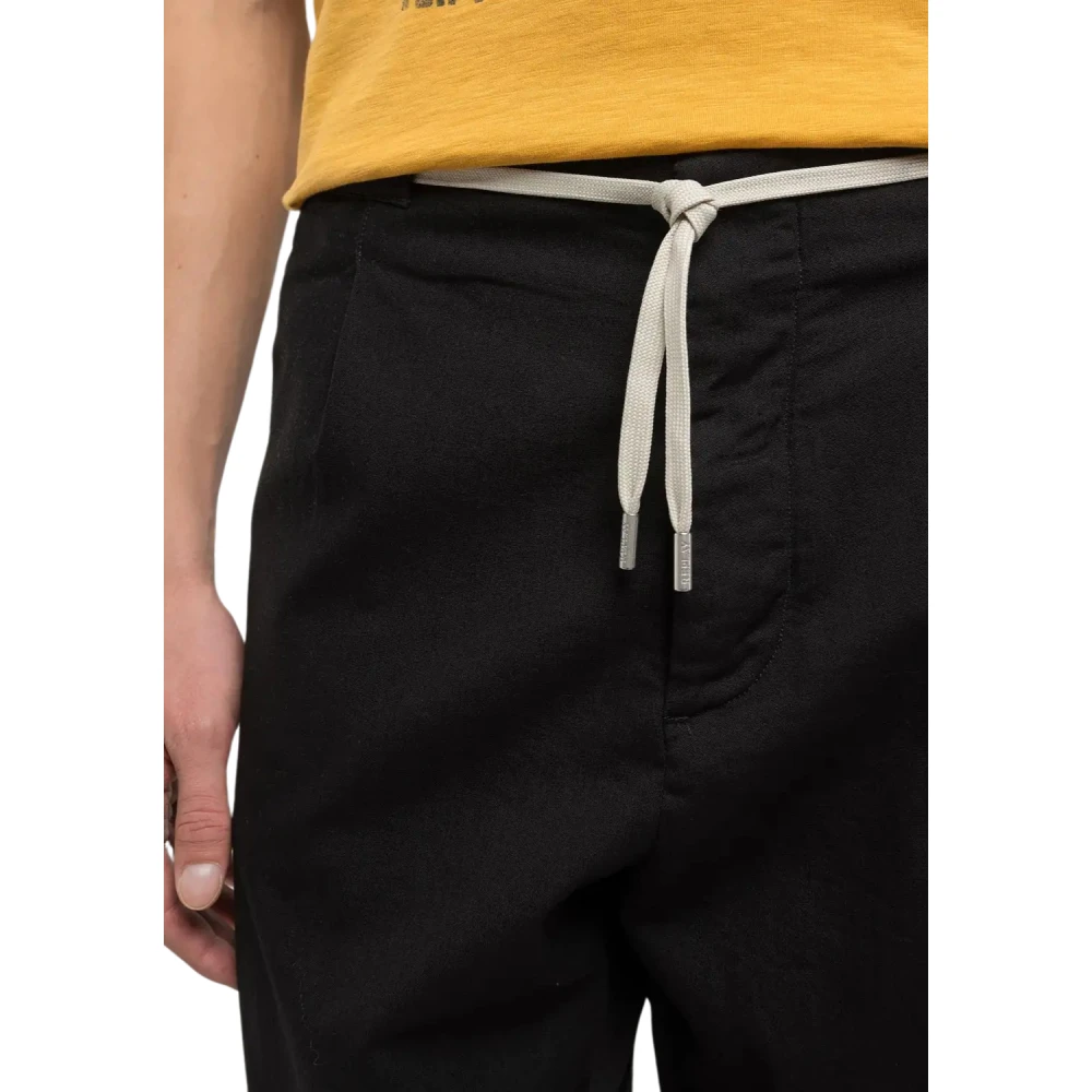 Replay Zwarte Denim Broek Black Heren