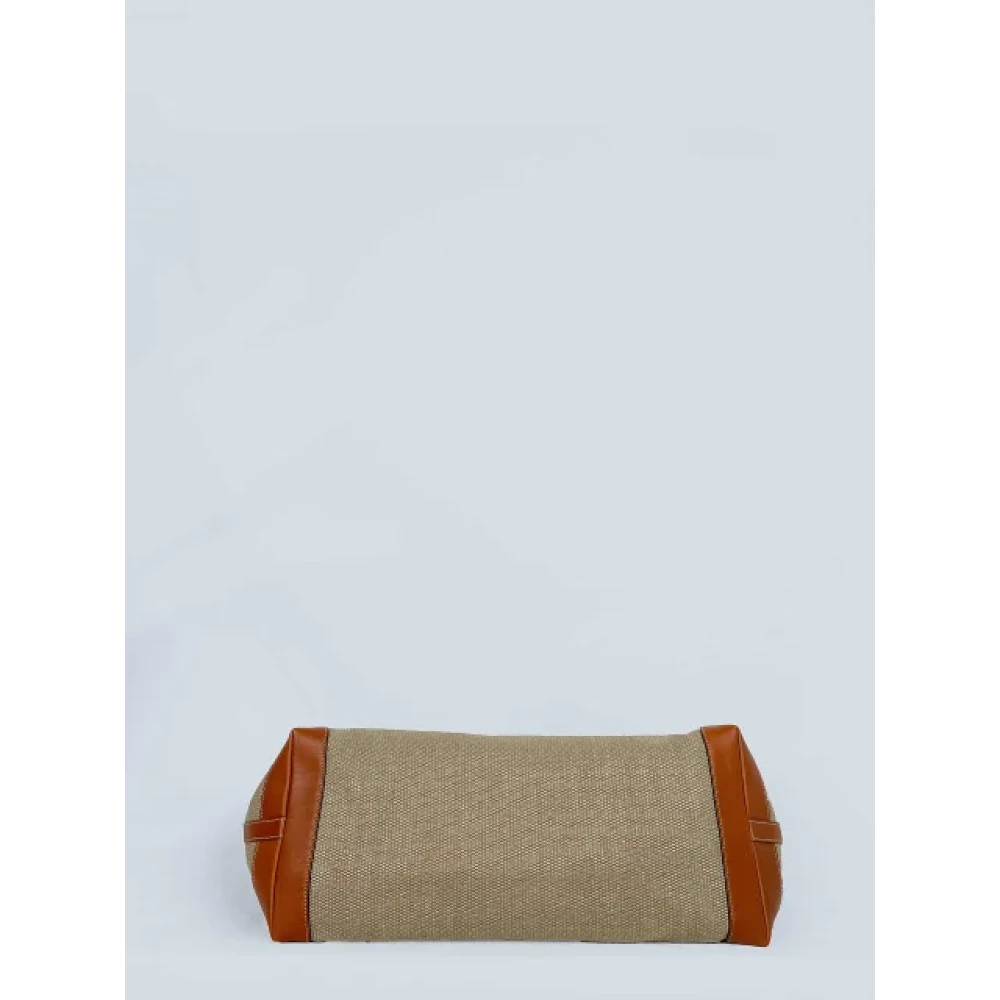 Gucci Vintage Pre-owned Leather gucci-bags Beige Dames