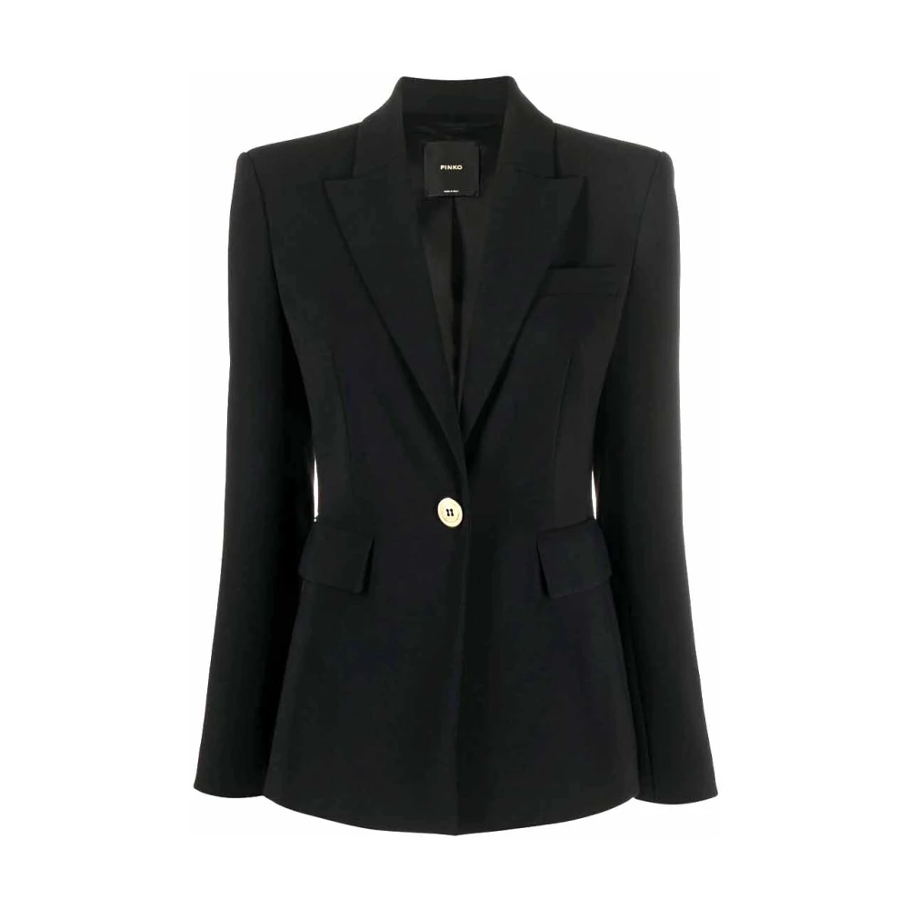 Pinko - Jackets > Blazers - Black - Pinko - Modalova