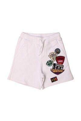 enfants-patch-bermuda-shorts-casual