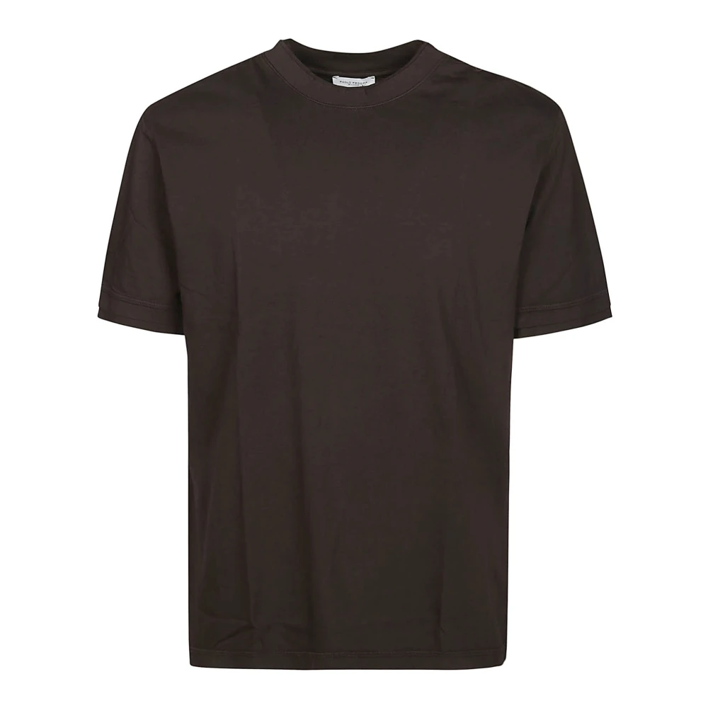 Paolo Pecora T-Shirts Brown Heren
