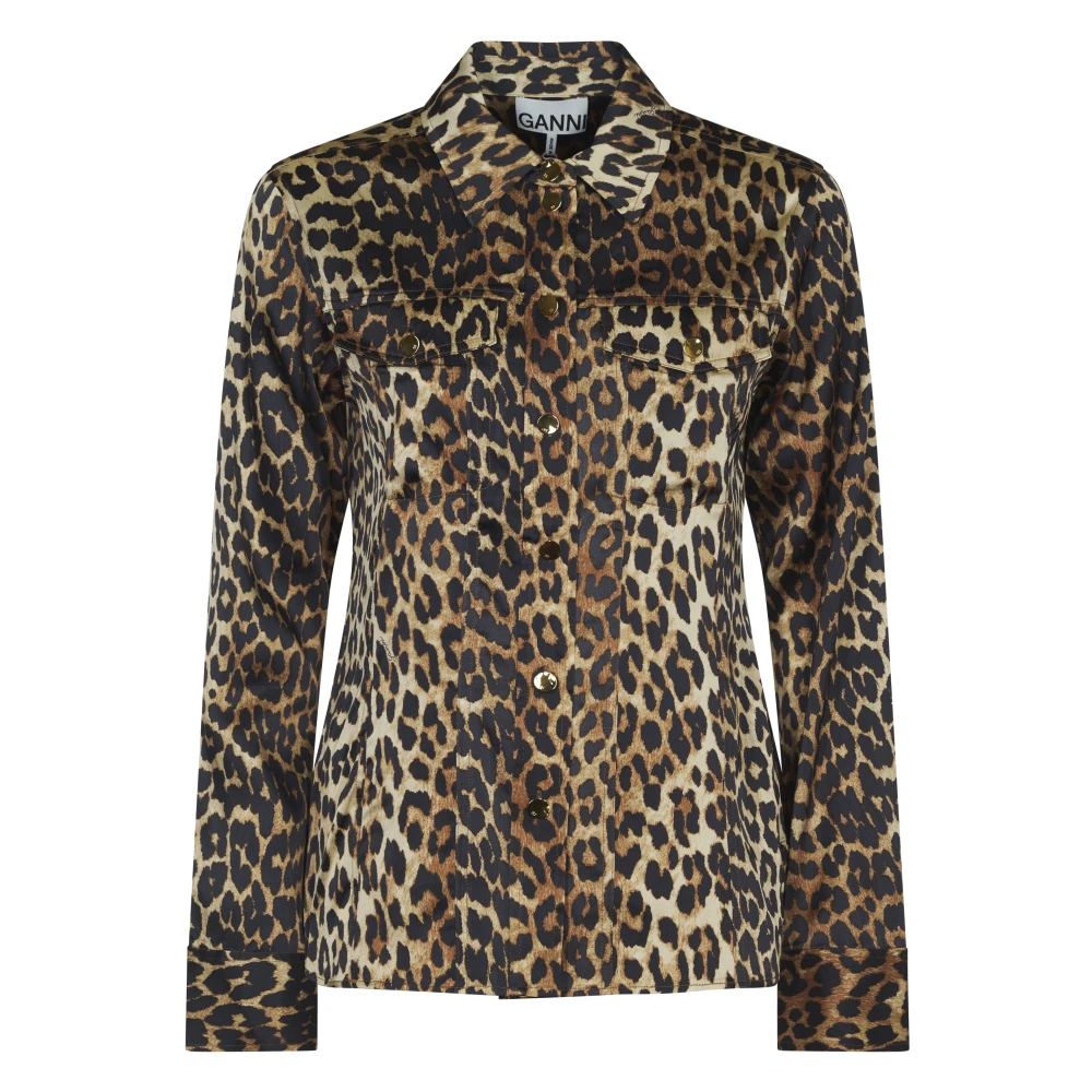 Jackets > Light Jackets - - Ganni - Modalova