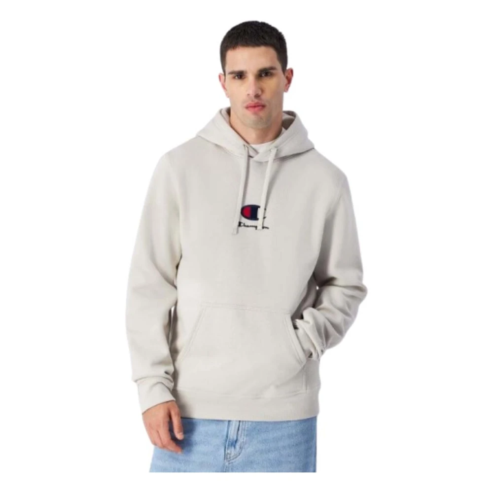 Champion Hoodie Beige Heren