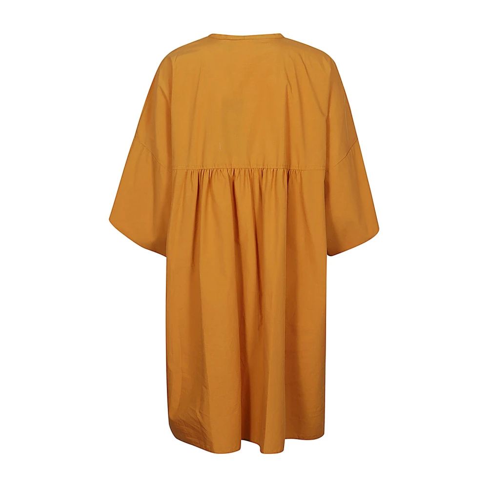 Max Mara Weekend Zachte katoenen knielange jurk Orange Dames