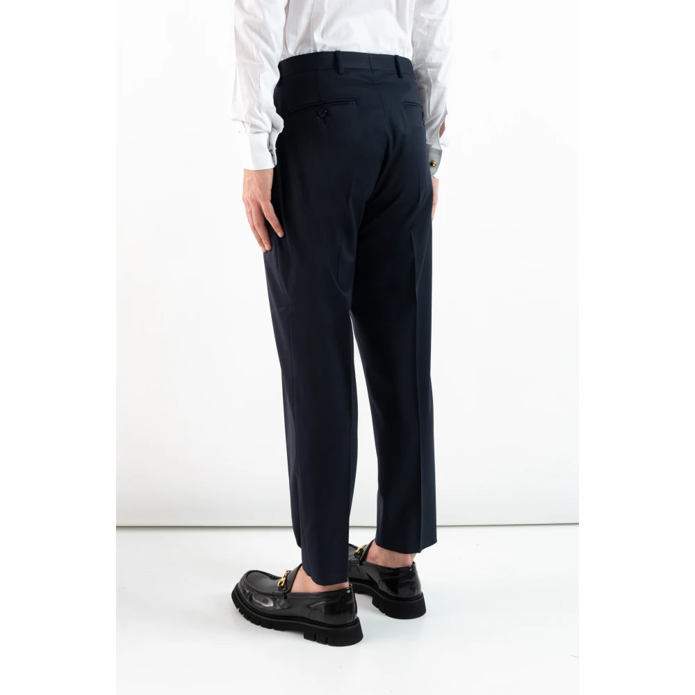 Corsinelabedoli Klassieke Suit Broek Blue Heren