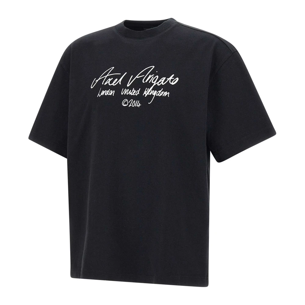 Axel Arigato Zwarte T-shirts en Polos Black Heren