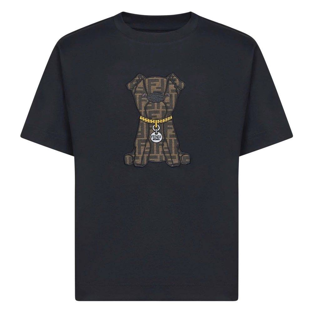 Fendi Herren Blau Oberteile, Sgröße: