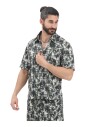 tropische-palmprint-korte-mouw-overhemd