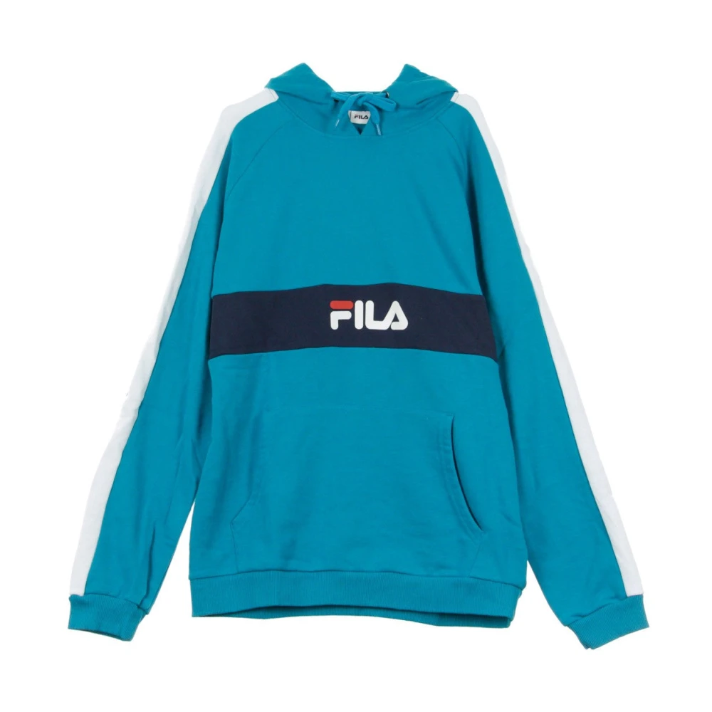 Fila Lichtgewicht Hoodie in Caribische Zee Blue Heren