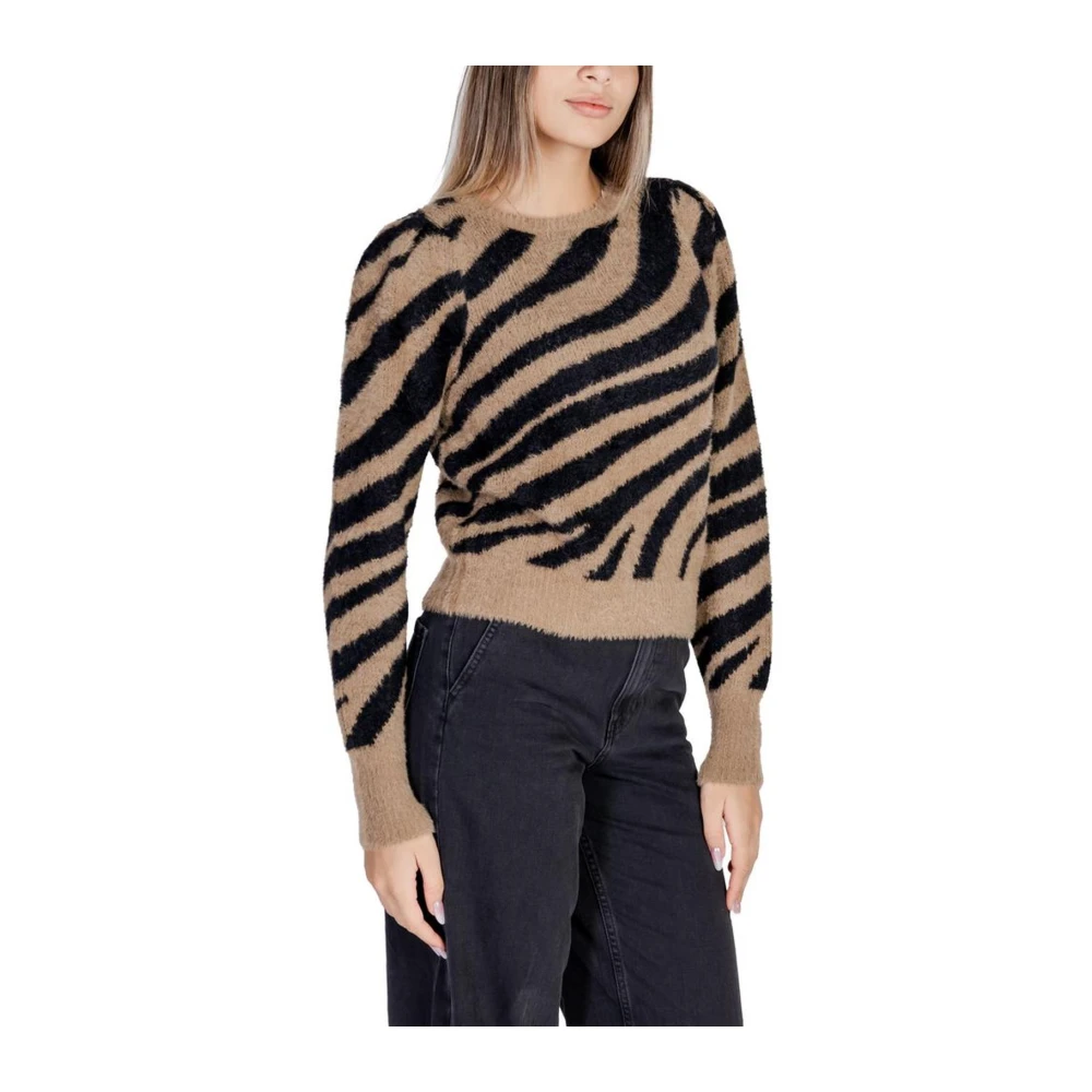 Only Gebreide trui voor vrouwen Brown Dames