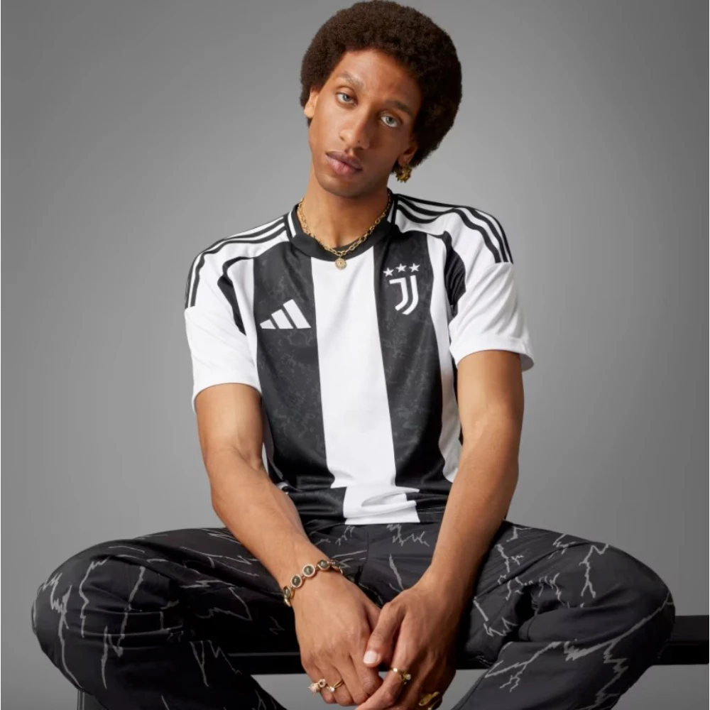 Adidas Witte Juventus Thuisshirt 24 25 White Heren