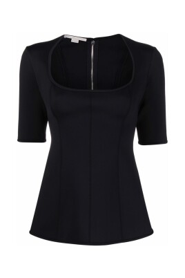 square-neck-short-sleeve-top
