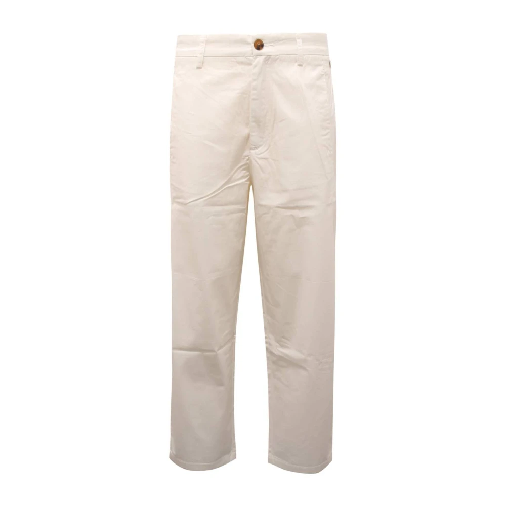 Sun68 Women's White Classic Pant - Chinos - W29 - Trousers