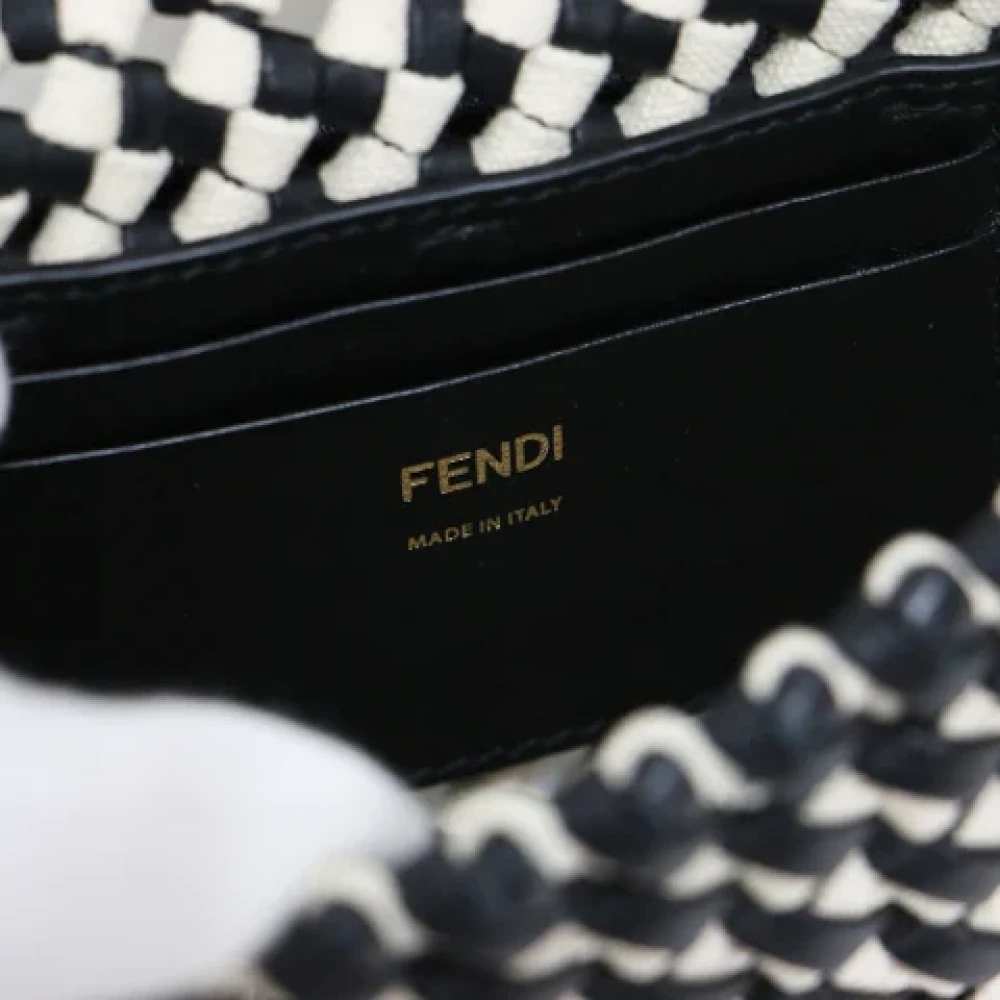 Fendi Vintage Pre-owned Leather fendi-bags Black Dames