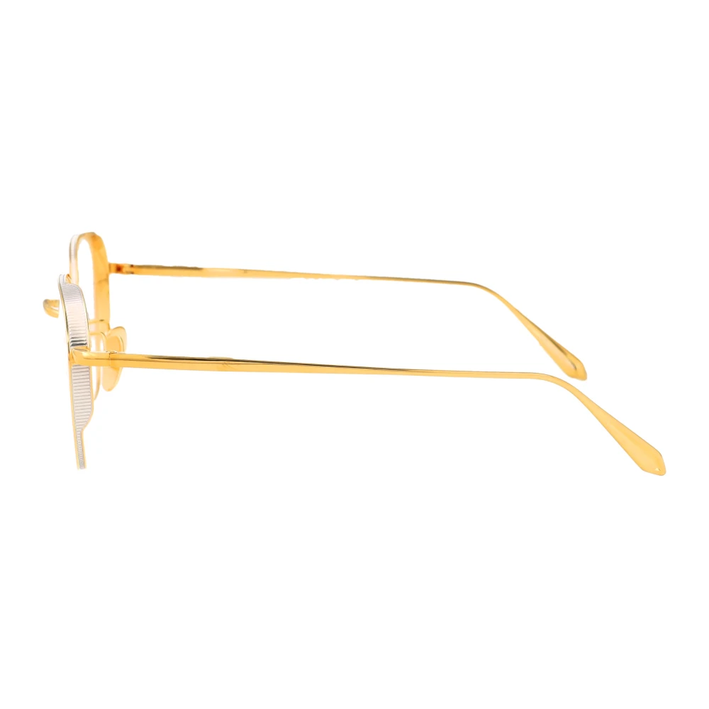 Linda Farrow Stijlvolle optische bril voor een stoere uitstraling Yellow Dames