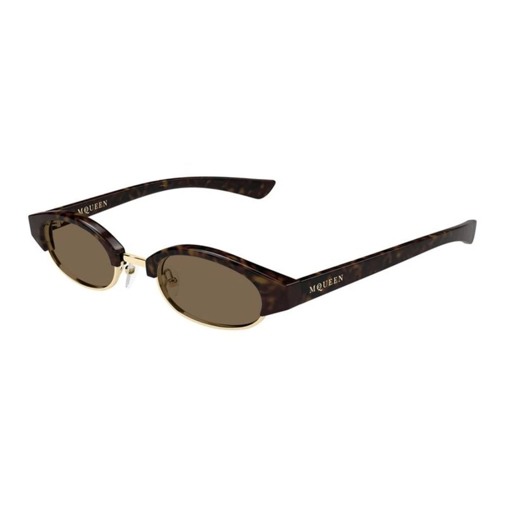 Alexander Mcqueen Unisex Brown Am0534s 002 Sunglasses - Sunglasses - 48 Mm - Accessories