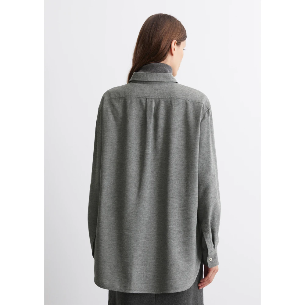 Marc O'Polo Relaxte blouse Gray Dames