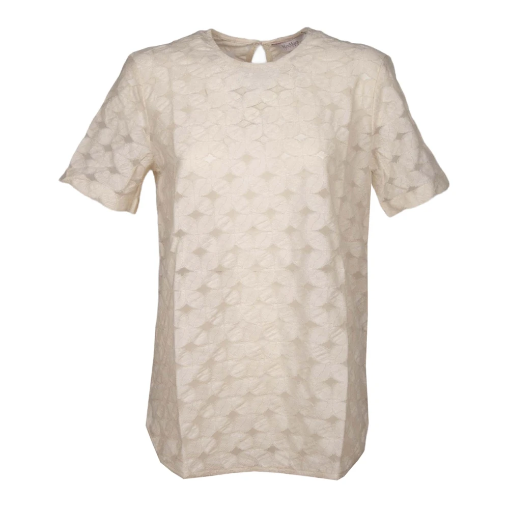 MaxMara Leisure T-shirt met ronde hals model 'FILIPPO'