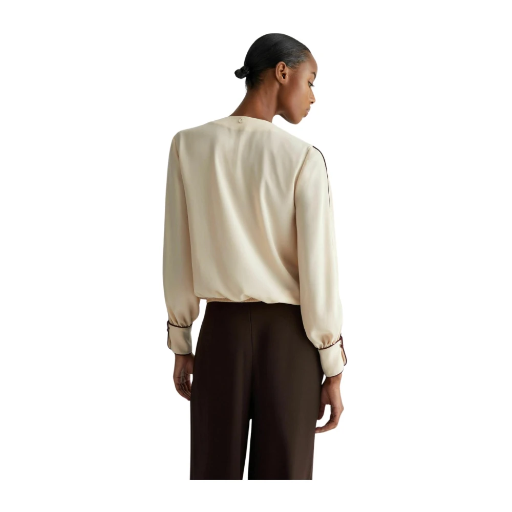 Liu Jo Elegante Tuniek Jurk Beige Dames