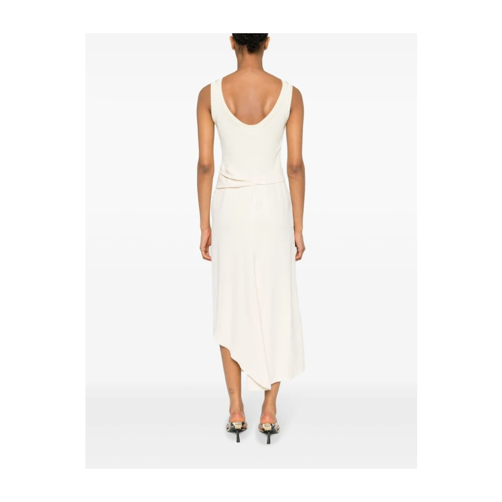 Victoria Beckham Knitted Dresses White Dames