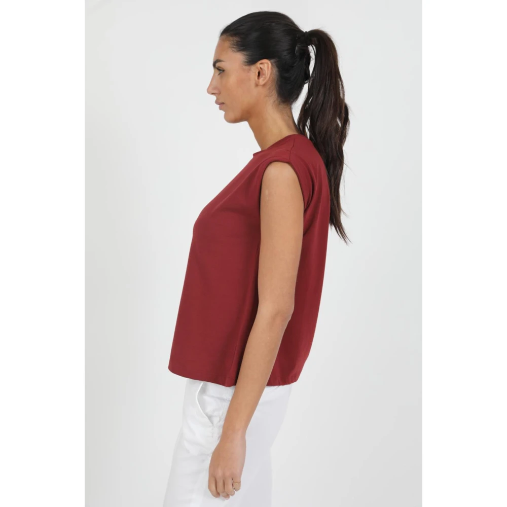 Alpha Studio Stijlvol T-Shirt Red Dames