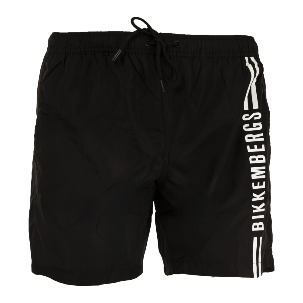 Bikkembergs Heren Zwarte Boxer Zwemkleding Zomerstijl Black Heren