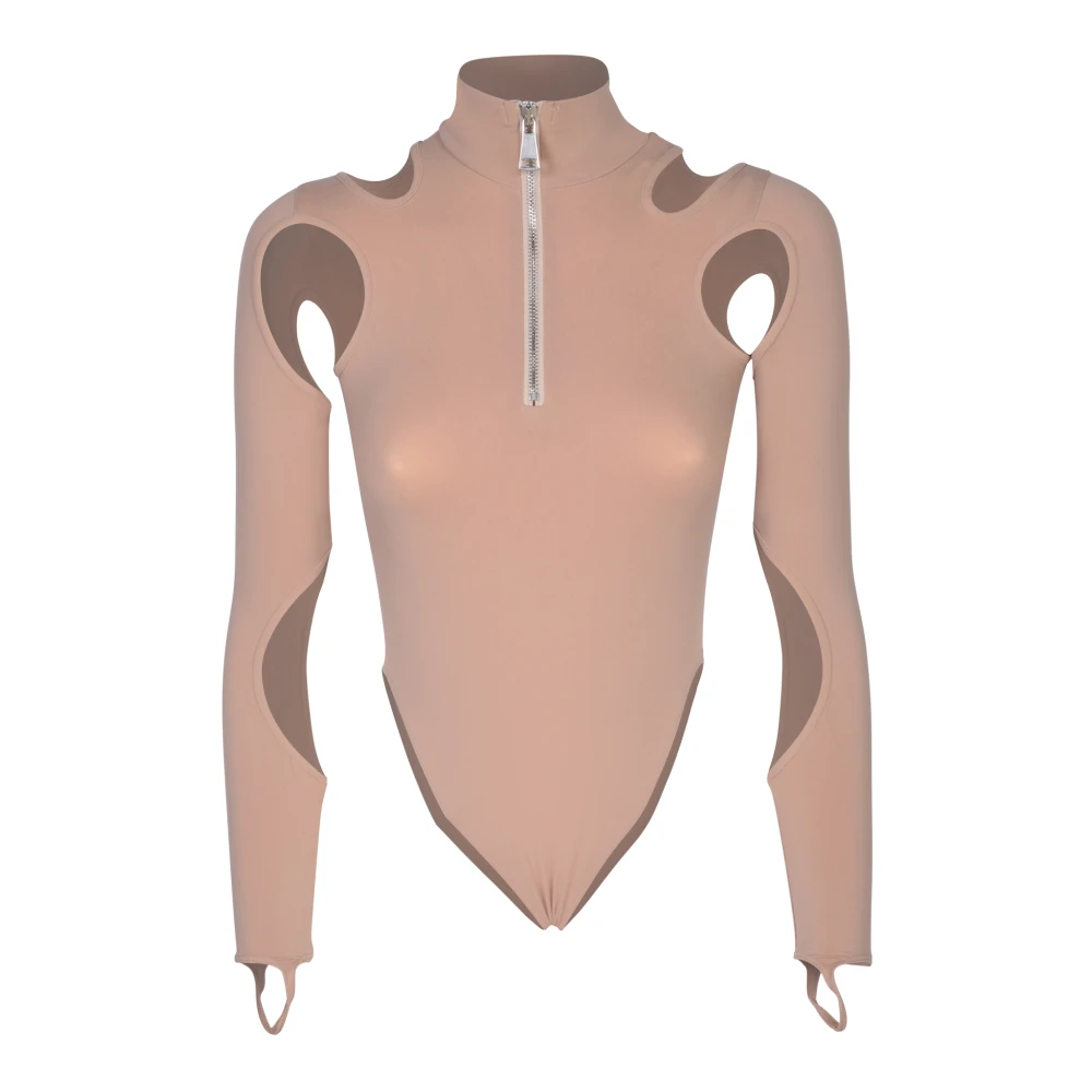 Andrea Adamo Kvinno Rosa Toppar Dam, L, Läder, Sweater