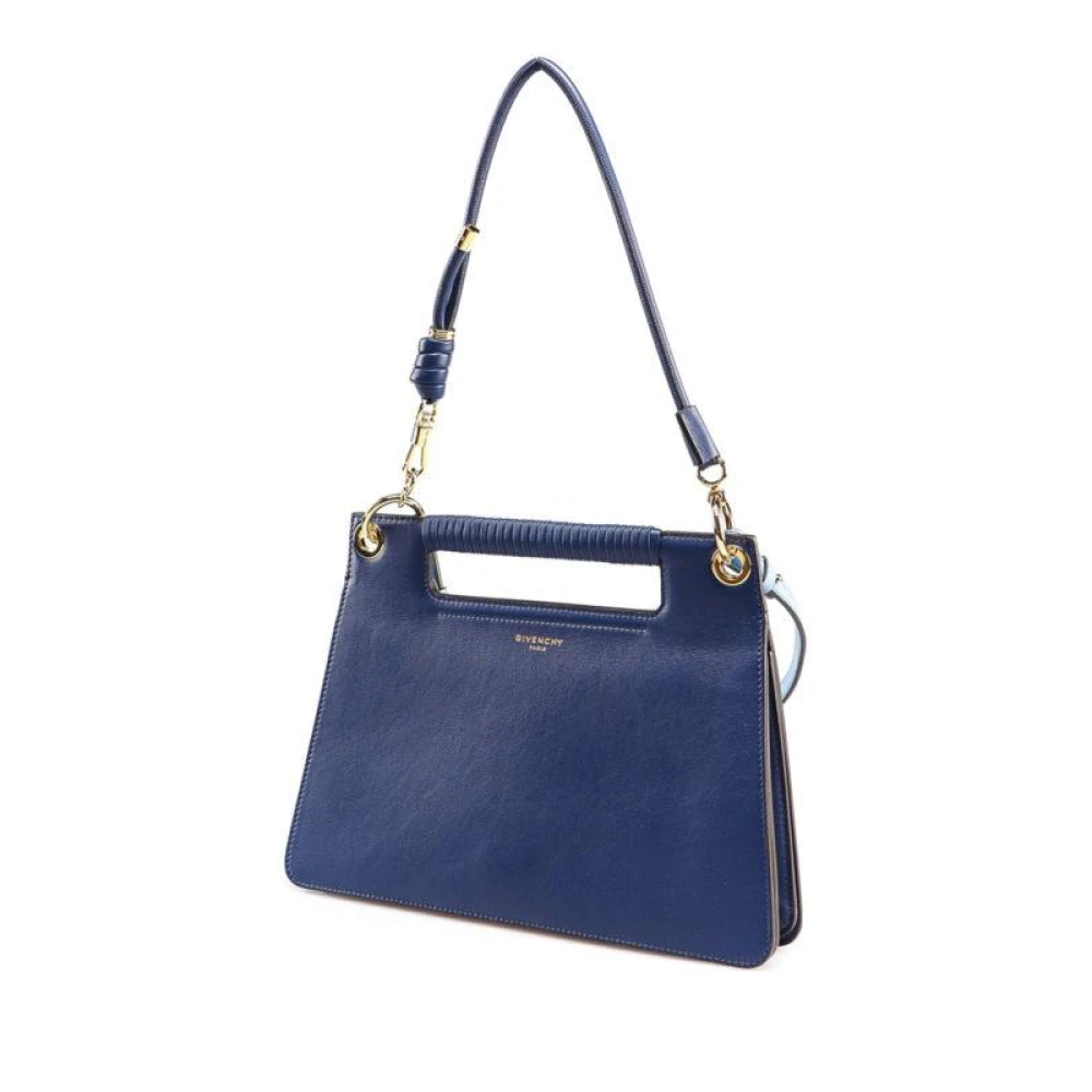 Givenchy Medium Whip Tas Blue Dames