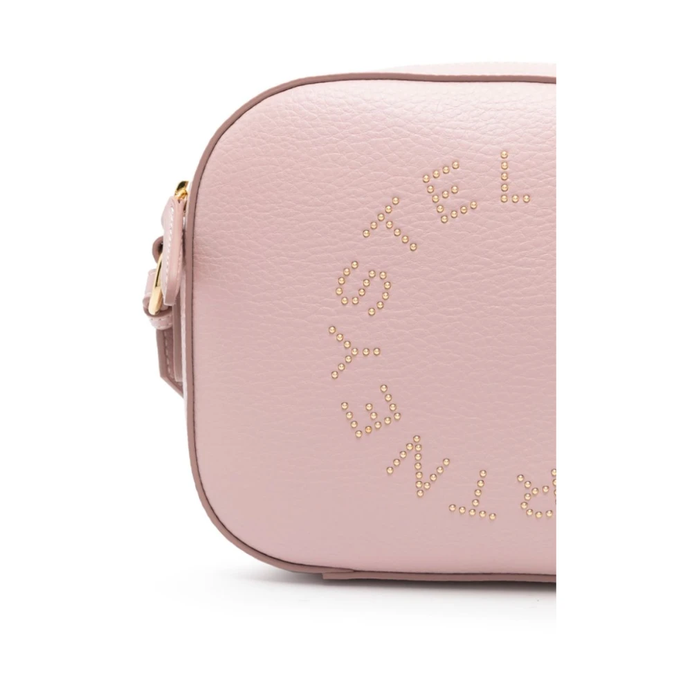 Stella Mccartney Mauve Crossbody Tas met Stoffen Band Pink Dames