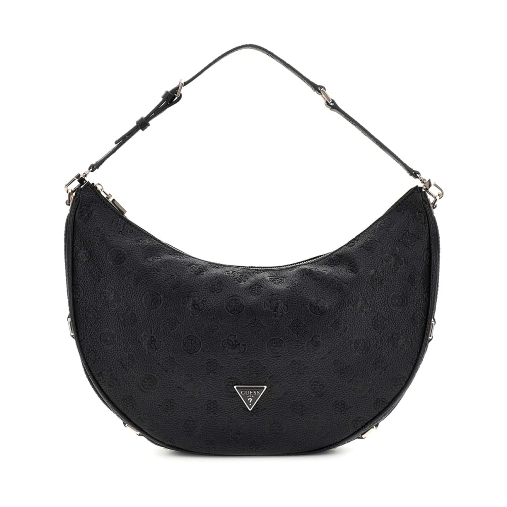 Guess Zwarte Schoudertas van Kunstleer Black Dames